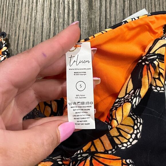 NWT Toluca Rita Midi Bikini Bottom Monarch Size S - Picture 7 of 7